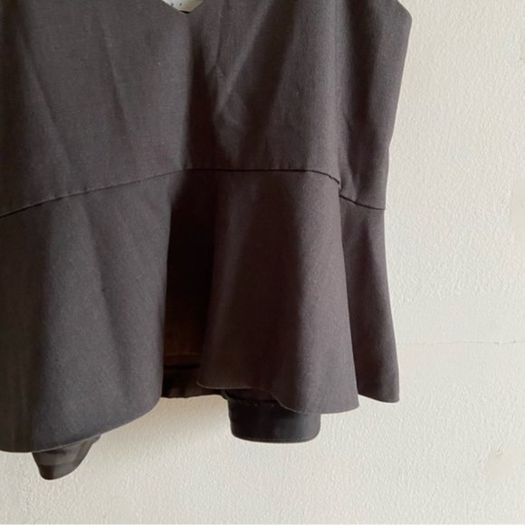 KBF Grey Peplum Camisole Top - Picture 3 of 9